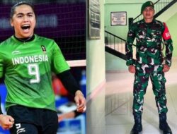 Dari Atlet Voli Nasional hingga Jadi Prajurit TNI yang Menginspirasi