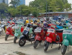 Budaya saling klakson pengguna vespa yang mulai terkikis zaman