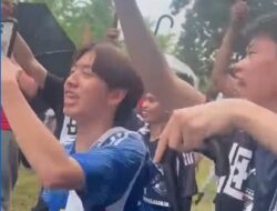 Fans Jepang Ikut Teriakkan Yel Indonesia, Garuda Siap Jegal Samurai Biru