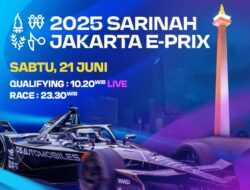 2025 Sarinah Jakarta E-Prix, Sabtu (21/6/2025) di iNews Premium Sports!